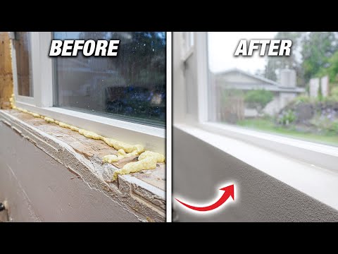 When can a window be repaired, and when should it be replaced?